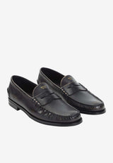 Vintage Leather Penny Loafers
