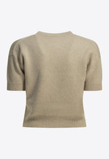 Khaite Golden Cashmere Knit Top Beige 18289650992_f970b9fd-f9ab-4fc1-9f17-e42390062088