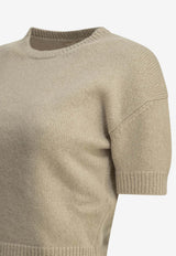Khaite Golden Cashmere Knit Top Beige 18289650992_f970b9fd-f9ab-4fc1-9f17-e42390062088