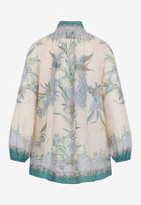 Indra Puff-Sleeved Billow Blouse