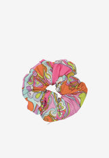 Pucci Orchidee Print Hair Scrunchie Multicolor 6HGL356H835P23_f7b52e59-bf4b-4095-98c8-bbe27ca3c31e