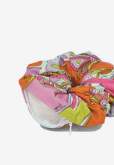 Pucci Orchidee Print Hair Scrunchie Multicolor 6HGL356H835P23_f7b52e59-bf4b-4095-98c8-bbe27ca3c31e