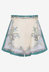 Indra Linen Tuck Shorts