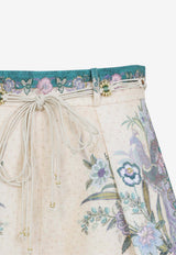 Indra Linen Tuck Shorts