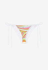 Marmo Print Bikini Briefs