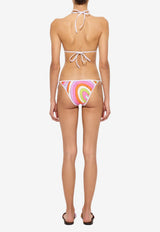 Marmo Print Bikini Briefs