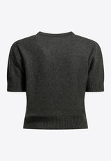Khaite Golden Cashmere Knit Top Gray 18289650205_5698c5a2-dca3-4407-ab08-1262c77b3c00