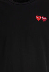 Comme Des Garçons Play Double Heart Logo T-shirt Black AX-T226-0511 BLACK_d2e62ecc-7a31-442a-b44a-145e57ba5e5c