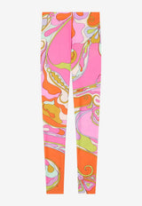 Orchidee Print Leggings