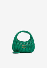 Small Wander Matelassé Top Handle Bag