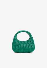 Small Wander Matelassé Top Handle Bag
