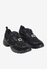 Run Mini Strass Low-Top Sneakers