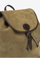 Valentino Antibes Suede Backpack Beige 9Y2B0T64PDT3AG_8b2734d6-b4ce-455a-ae55-648f39a4e730