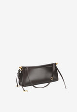 Alaïa Medium Le Click East-West Shoulder Bag Dark Brown AA1S01430CA332--730