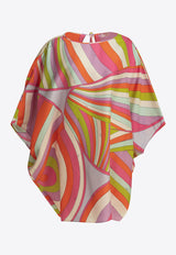 Pucci Iride Print Mini Silk Kaftan Dress Multicolor 6HRL226H751011_1870e7fa-5e46-4dc5-ac85-01dcd820ec5e