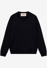 Valentino VLogo Wool Sweater Blue 9V3KC38PBH9/T_VALE-598