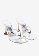 Juliette 95 Metallic Leather Thong Sandals