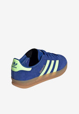Adidas Kids Boys Gazelle Indoor Suede Sneakers Blue KJ2302SUE/T_ADIDS-TG