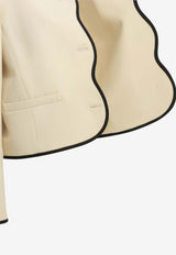 Valentino Crepe Couture Blazer Ivory 9B3CE5X71CF9Z7_1804b5cc-4431-4adf-bb79-b741eb9e6f17