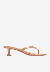 Juliette 45 Patent Leather Thong Sandals