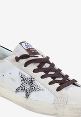 Superstar Distressed Leather Low-Top Sneakers