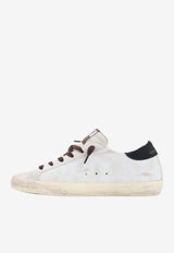 Superstar Distressed Leather Low-Top Sneakers