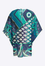 Pucci Vivara Print Mini Kaftan Dress Multicolor 6HRL216H844021_a13b7703-5243-476e-aa58-2db79c30cfcd