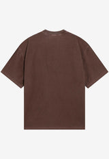 Carhartt Wip Logo Patch Jersey T-shirt Brown I036863CO/T_CARH-47GD