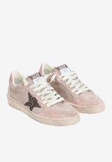 Ballstar Vintage Suede and Leather Sneakers
