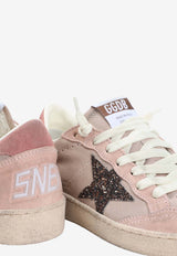 Ballstar Vintage Suede and Leather Sneakers