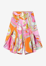 Orchidee Printed Culotte Pants