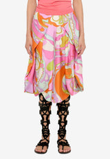 Orchidee Printed Culotte Pants