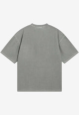Carhartt Wip Logo Patch Jersey T-shirt Gray I036863CO/T_CARH-3RFGD