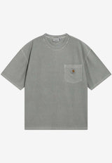 Carhartt Wip Logo Patch Jersey T-shirt Gray I036863CO/T_CARH-3RFGD