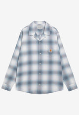 Carhartt Wip Tyers Checked Shirt Blue I036807CO/T_CARH-3TRXX