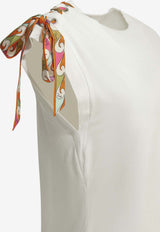 Pucci Crewneck T-shirt with Printed Scarf White 6HTP406H990100_591b1364-1c6a-4ba2-aba7-030e04ec1660