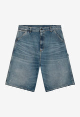 Carhartt Wip OG Single-Knee Shorts Blue I037020DE/T_CARH-O1EJ