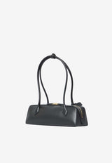 Alaïa Medium Le Teckel Elongated Shoulder Bag Black AA1S06033I061--999