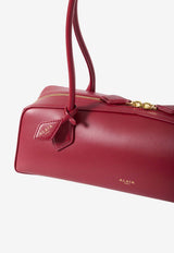 Alaïa Medium Le Teckel Elongated Shoulder Bag Red AA1S06033I061--U18