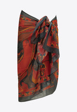 Pucci Orchidee Print Pareo Red 6HPD056H974P72_a89eb72d-f884-40c6-b15a-dc44c66671f0