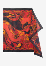Orchidee Print Pareo
