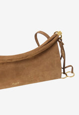 Alaïa Medium Le Click East-West Shoulder Bag Brown AA1S01430CA214--731