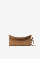 Alaïa Medium Le Click East-West Shoulder Bag Brown AA1S01430CA214--731