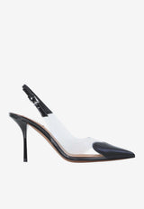 Alaïa Le Coeur 90 Slingback Pumps Black AA3E083CK150--999