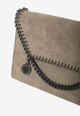 Stella McCartney Falabella Faux Suede Chain Clutch Brown 581238-WP0543-2822