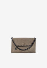 Stella McCartney Falabella Faux Suede Chain Clutch Brown 581238-WP0543-2822