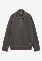 Carhartt Wip Harper Polo Sweatshirt Gray I036893CO/T_CARH-47GD
