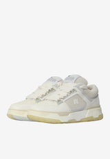 Amiri MA-1 Leather and Mesh Sneakers White AMFOSR1048--271