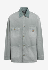 Carhartt Wip Washed Denim Shirt Jacket Green I035281CO/T_CARH-3TJ17