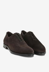 Ferragamo Suede Leather Oxford Shoes Brown 0794891_3aa88196-9843-49db-a8dc-b988b5a30c45